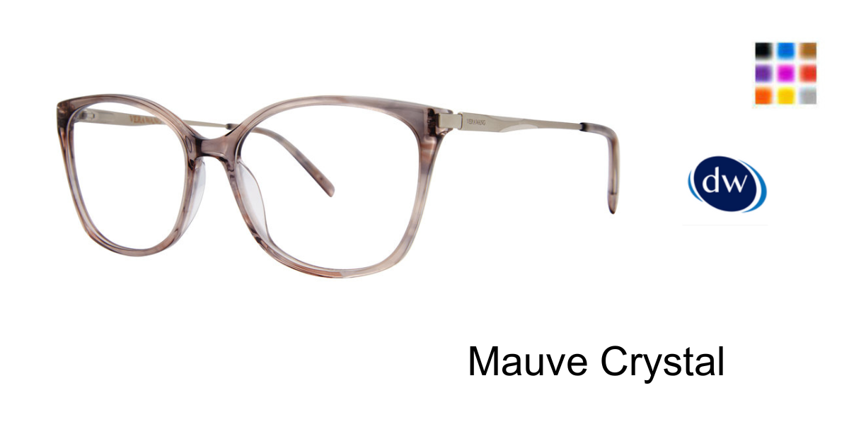 Mauve Crystal        Vera Wang V713 Eyeglasses