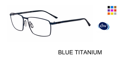 BLUE TITANIUM PORSCHE DESIGN P8766 Eyeglasses