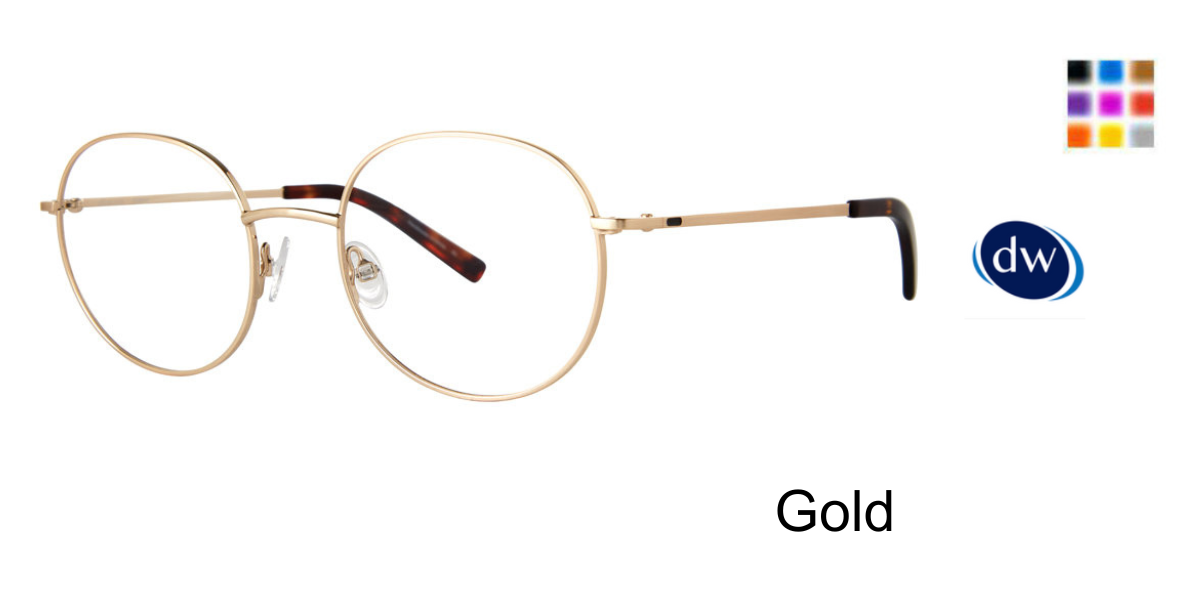 Gold              Elliott Ives Rowan Eyeglasses