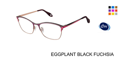 EGGPLANT BLACK FUCHSIA F-3731