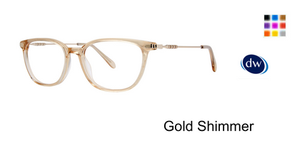 Gold Shimmer  Lilly Pulitzer Stanbury Eyeglasses