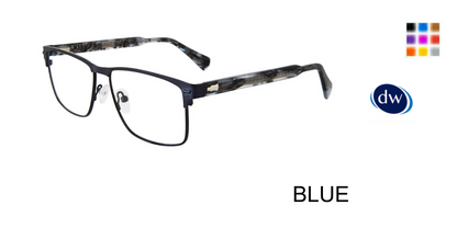 BLUE       John Varvatos VJV194 Eyeglasses