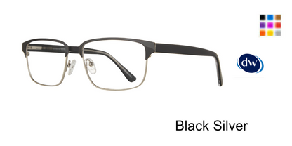 Black Silver                  Eyera Thurston Eyeglasses