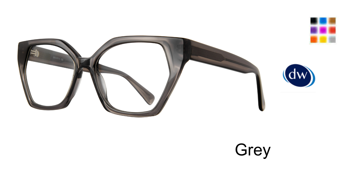 Grey         Serafina Carolina Eyeglasses