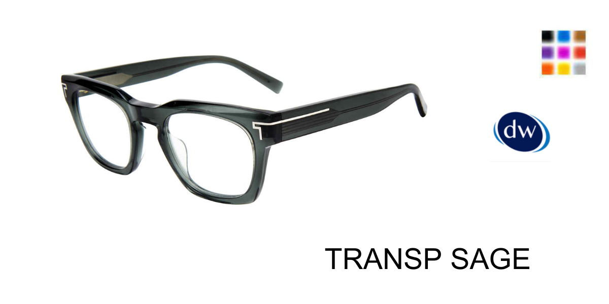 TRANSP SAGE       TUMI OPTICAL VTU533 Eyeglasses