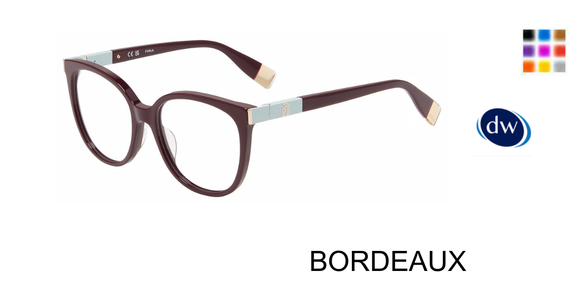 BORDEAUX Furla VFU720 Eyeglasses