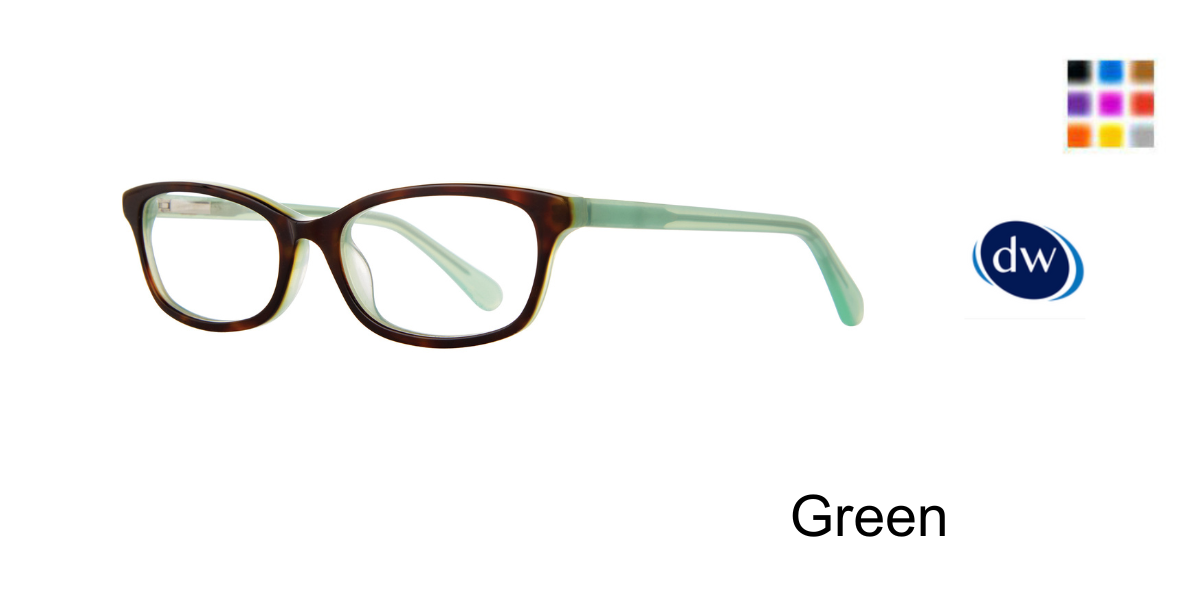 Green Eight to Eighty Bailey Eyeglasses