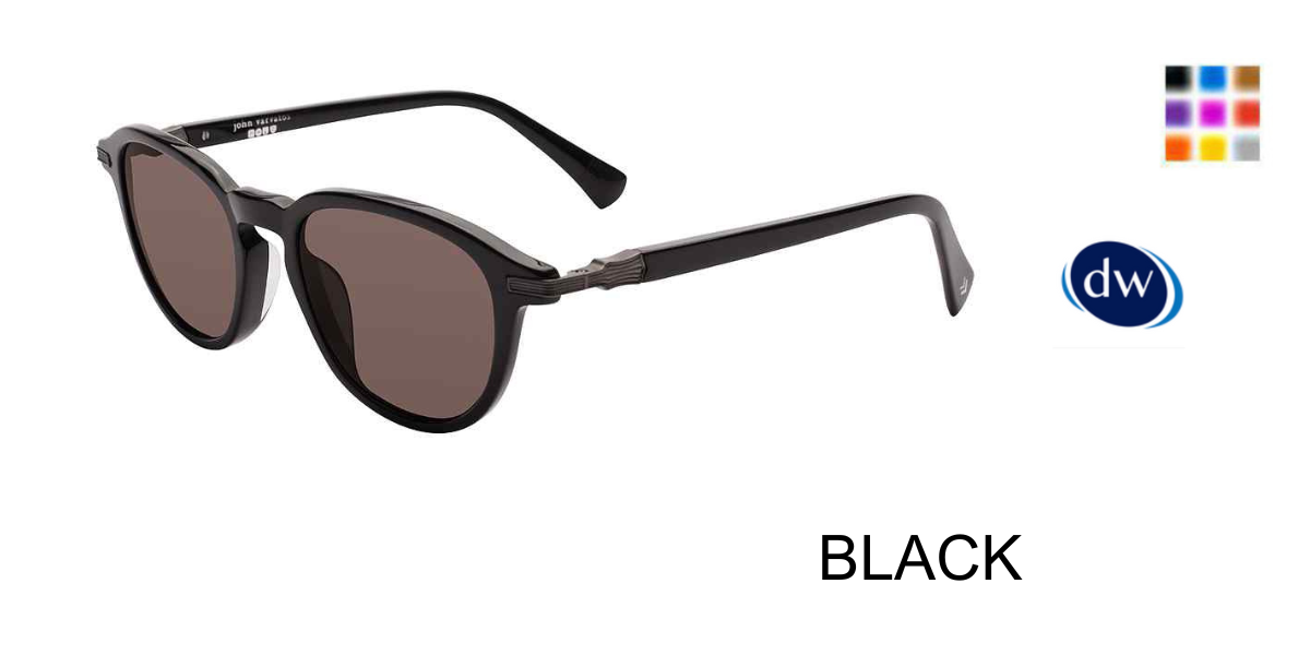 BLACK      John Varvatos SJV559 Sunglasses