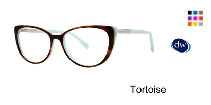 Tortoise         Lilly Pulitzer Blanca Eyeglasses