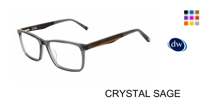 CRYSTAL SAGE Jones New York VJOM554 Eyeglasses