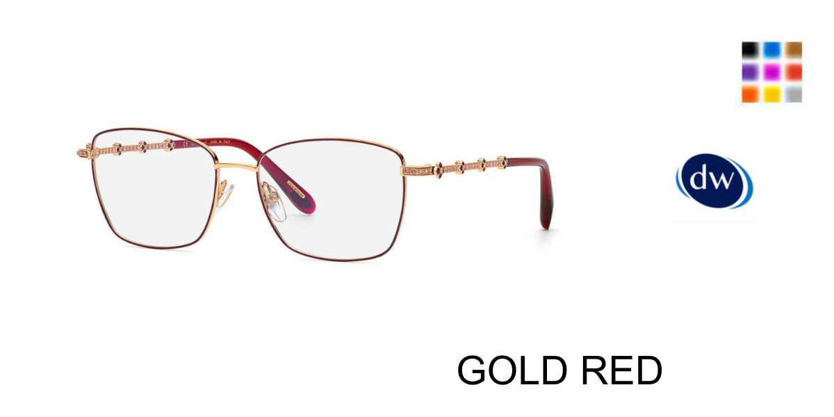 GOLD RED        Chopard VCHG65S Eyeglasses