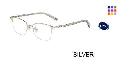 SILVER Jones New York VJOP156 Eyeglasses