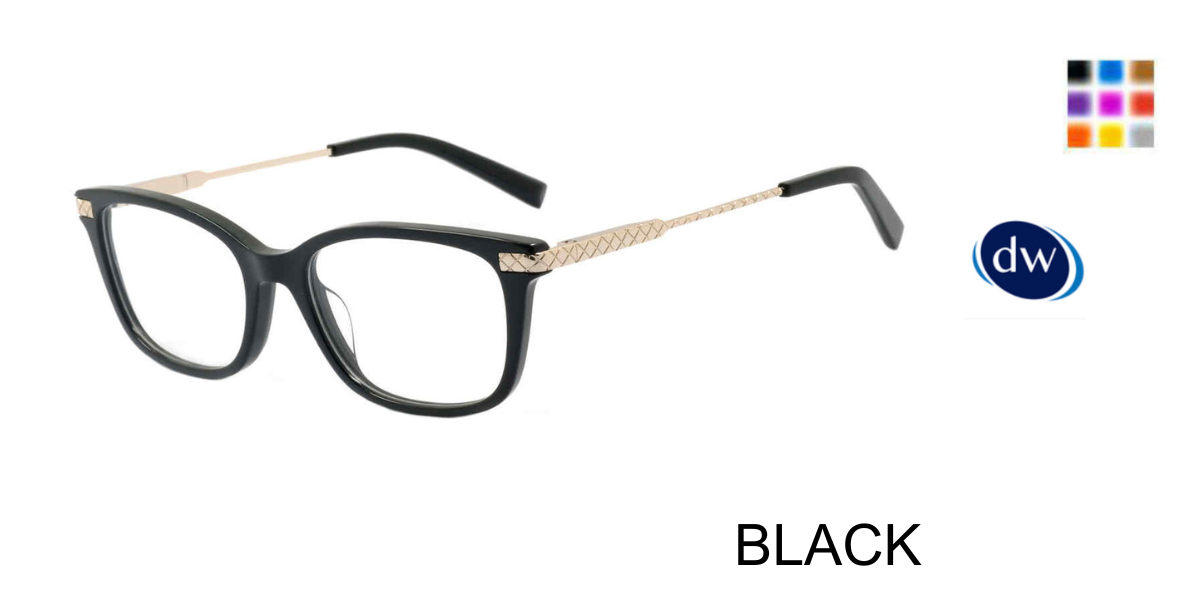 BLACK Jones New York VJON792 Eyeglasses