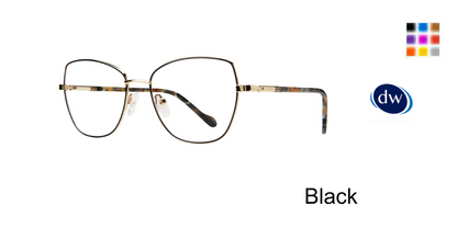 Black      Eight to Eighty Jemma Eyeglasses