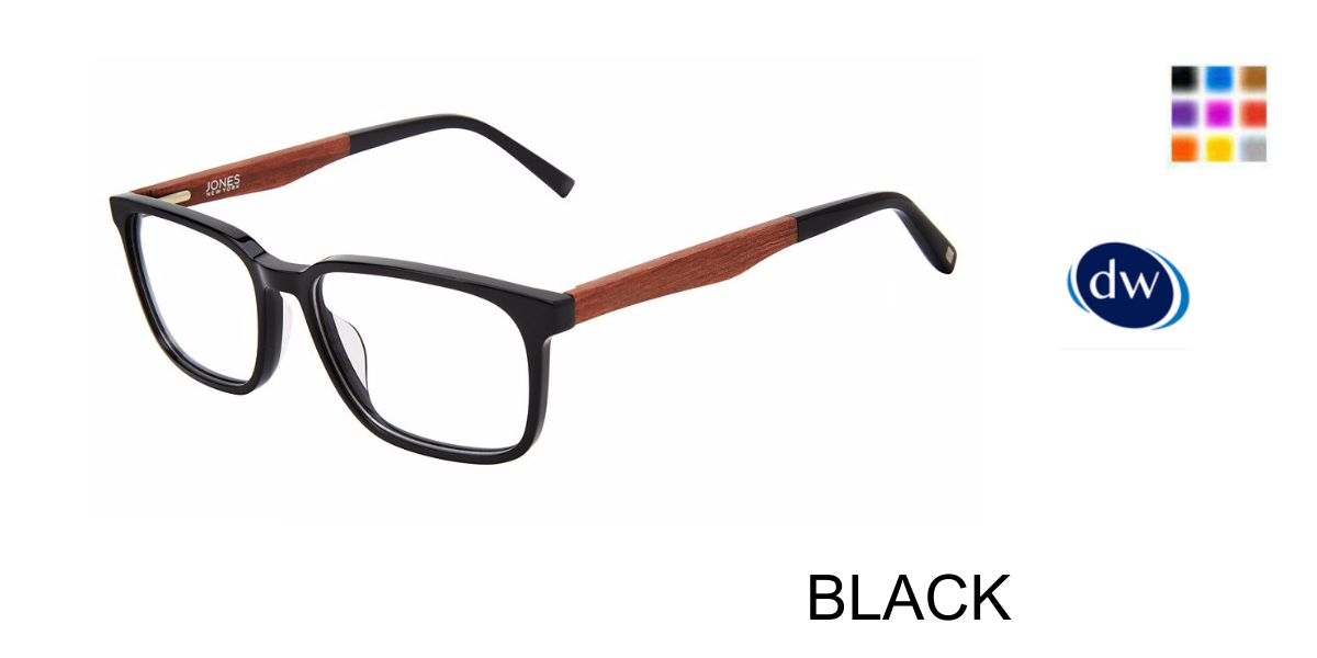 BLACK   Jones New York VJOM553 Eyeglasses
