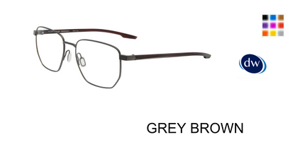 GREY BROWN PORSCHE DESIGN P8770 Eyeglasses