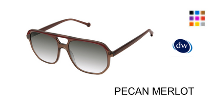PECAN MERLOT         OTP-ONE-TRUE-PAIR-SUN OTPS-2047 Sunglasses
