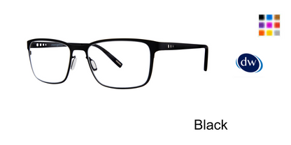 Black         Jhane Barnes Lemniscate Eyeglasses