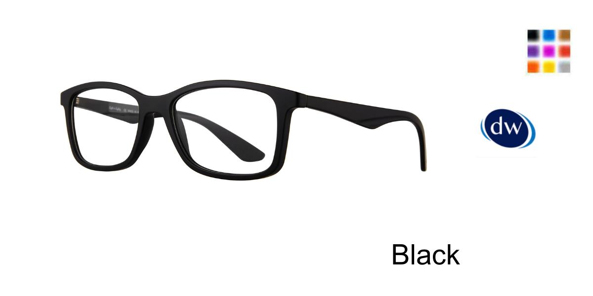 Black Eight to Eighty Angelo Eyeglasses