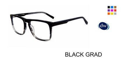 BLACK GRAD Jones New York VJOM550 Eyeglasses