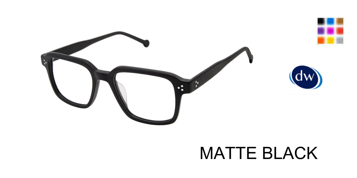 MATTE BLACK               OTP One True Pair OTP-200 Eyeglasses