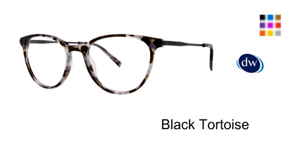 Black Tortoise       Vera Wang V716 Eyeglasses