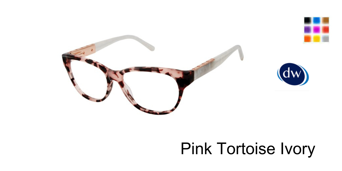 Pink Tortoise Ivory     LINA - LA047