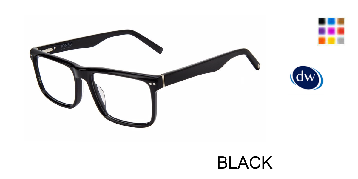 BLACK   Jones New York VJOM552 Eyeglasses