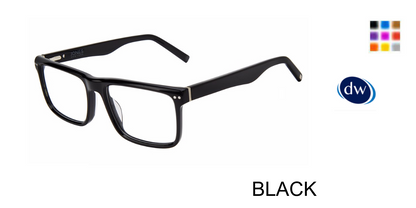 BLACK   Jones New York VJOM552 Eyeglasses