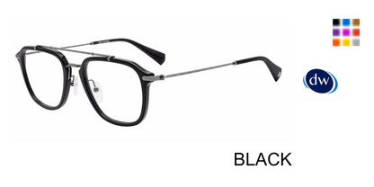 BLACK    John Varvatos VJV441 Eyeglasses