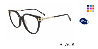BLACK          Chopard VCH366M Eyeglasses