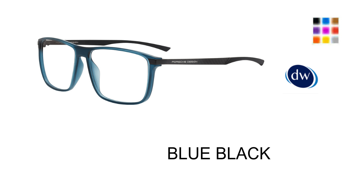 BLUE BLACK PORSCHE DESIGN P8781 Eyeglasses