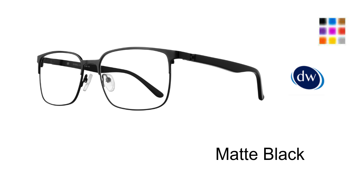 Matte Black         Eyera James Eyeglasses