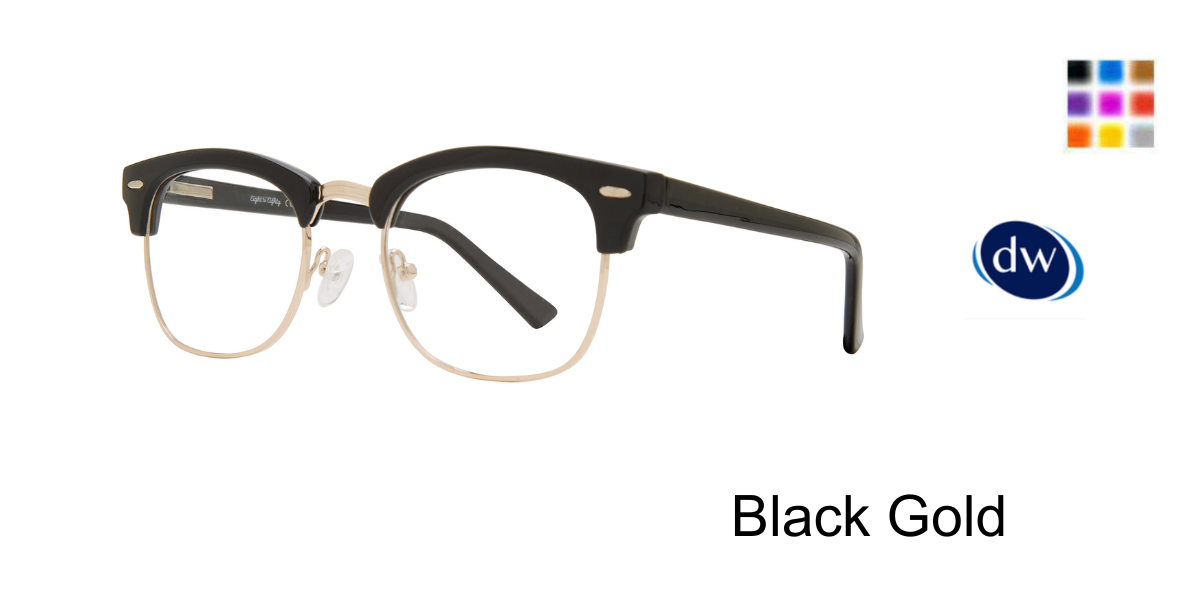 Black Gold Eight to Eighty Buster Eyeglasses
