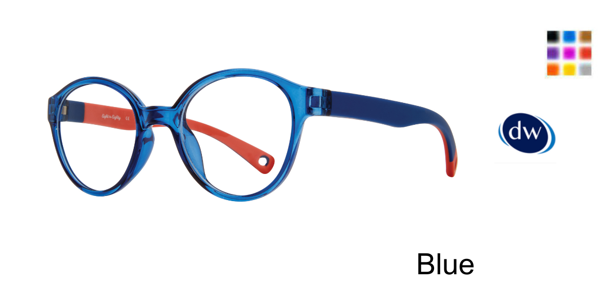 Blue Eight to Eighty Cutie Eyeglasses