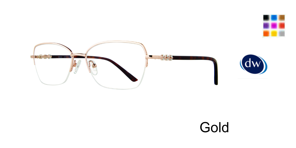 Gold               Maxx Uma Eyeglasses