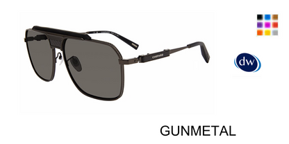 GUNMETAL          Chopard SCHL31 Eyeglasses