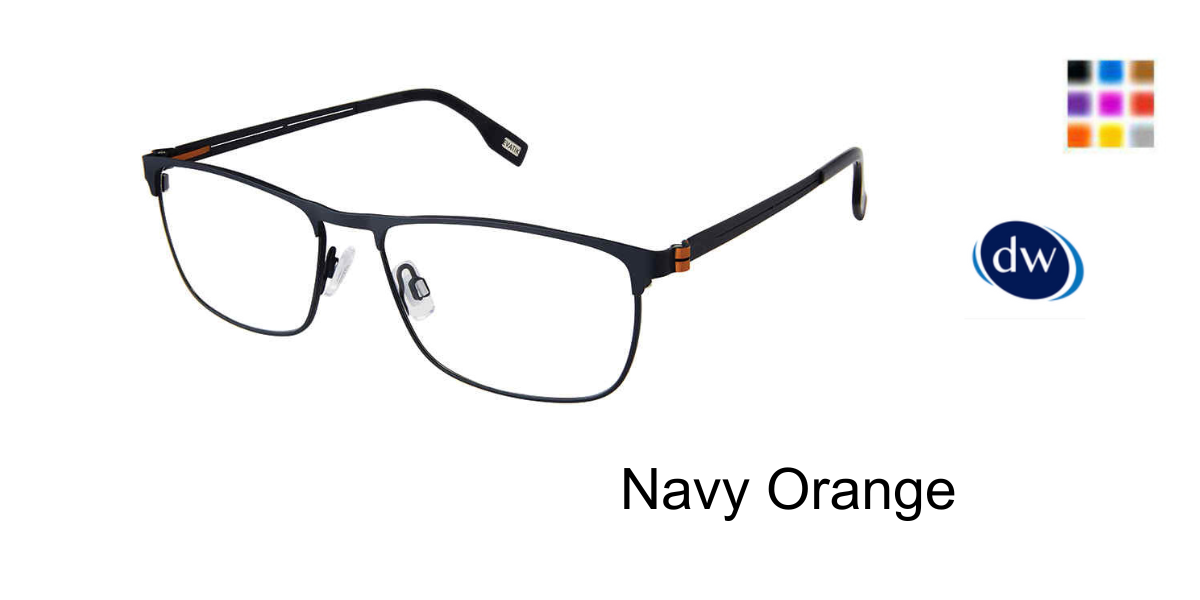 NAVY-ORANGE