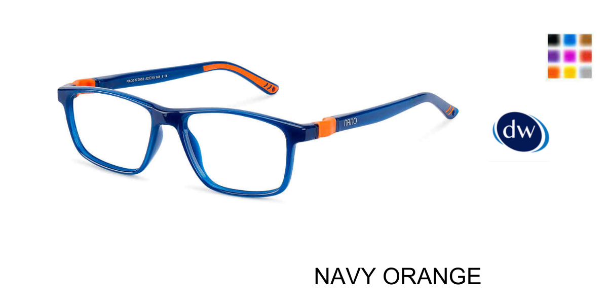NAVY ORANGE  FANBOY 3.0