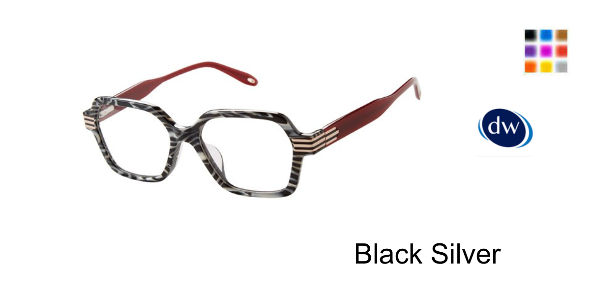 Black Silver       VICTOR GLEMAUD X TURA VGO012 Eyeglasses
