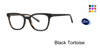 Black Tortoise    Vera Wang V727 Eyeglasses
