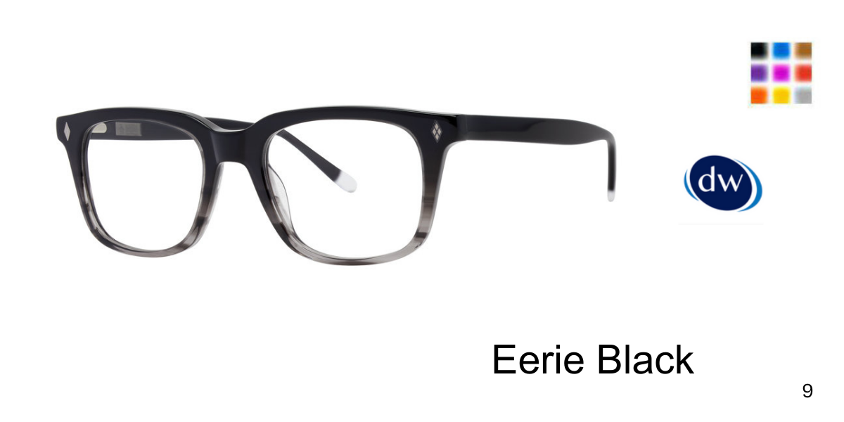 Eerie Black        Original Penguin The Jaeger Eyeglasses