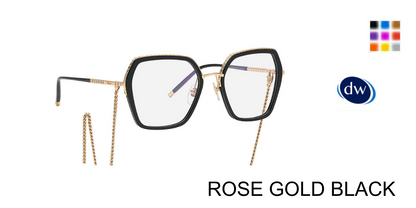 ROSE GOLD BLACK       Chopard IKCHG28 Eyeglasses