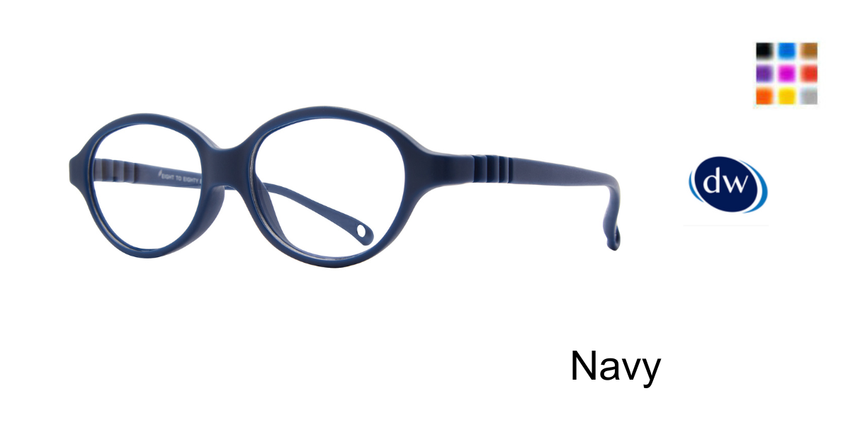 Navy    Eight to Eighty Bitsy Eyeglasses