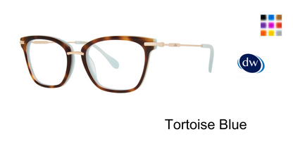 Tortoise Blue         Lilly Pulitzer Brightlee Mini Eyeglasses