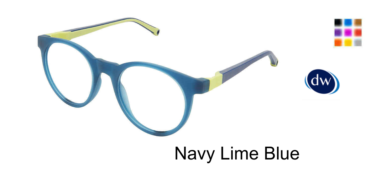 NAVY LIME BLUE