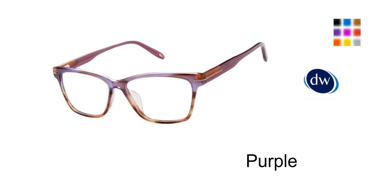 Purple       VICTOR GLEMAUD X TURA VGO015 Eyeglasses