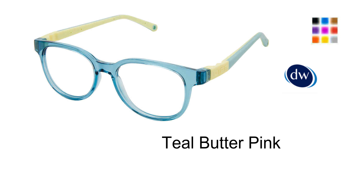 Teal Butter Pink