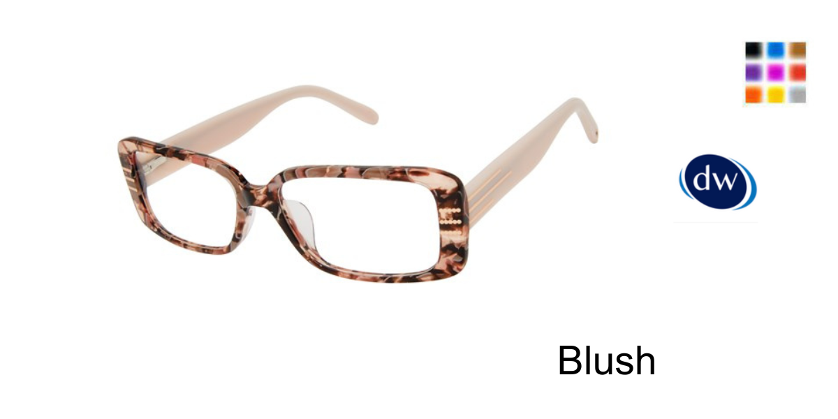 Blush         VICTOR GLEMAUD X TURA VGO016 Eyeglasses