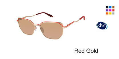 Red Gold              VICTOR GLEMAUD X TURA VGS013 Sunglasses